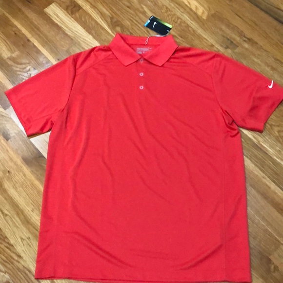 Nike Other - Nike Golf Coral/Red Dri Fit Tour Performance NWT